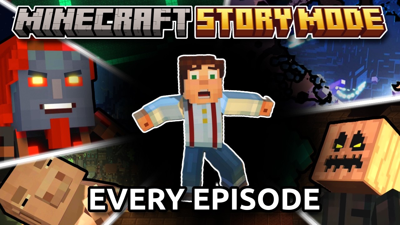 Loosing Our Minds Playing Minecraft Story Mode 10 Years Later... [The Movie]