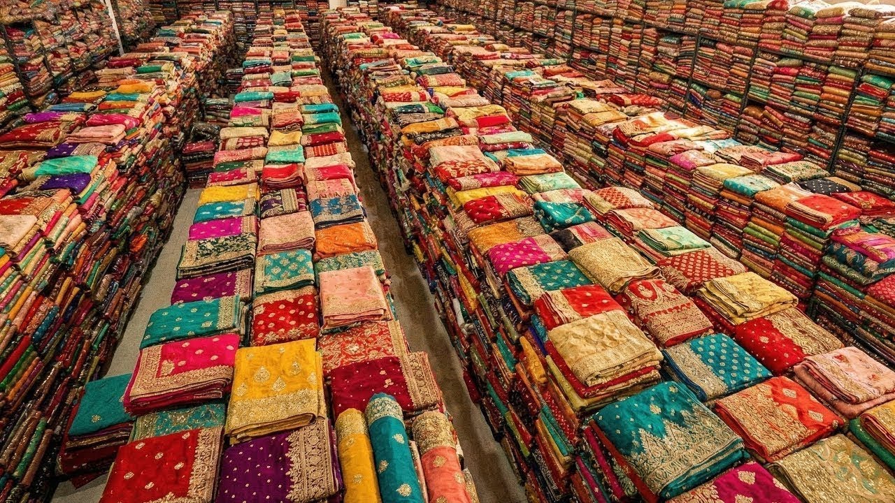 1000 रुपए वाली साड़ी | मात्र 125/- रुपए से साड़ी | Silk Saree Manufacturer | Saree Manufacturer
