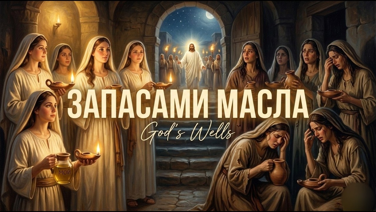 Запасами масла.  God's Wells.  Христианская песня.