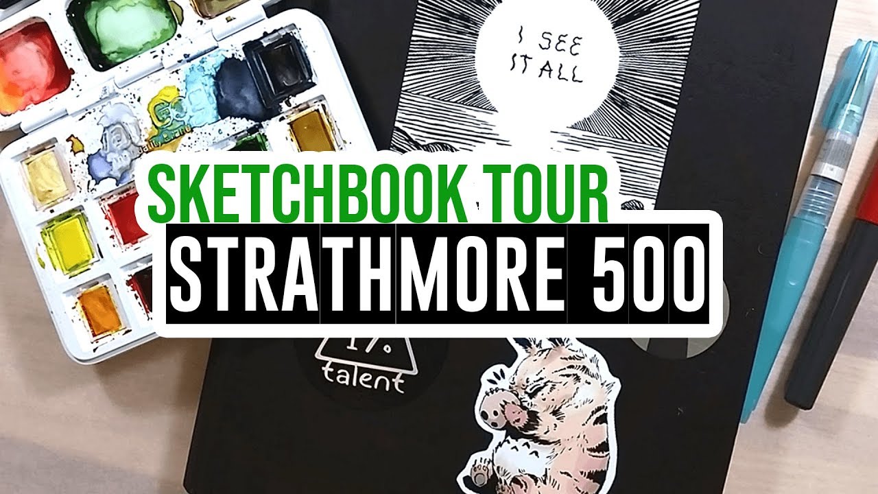 World Watercolor Month 2017 + Strathmore Art Journal review