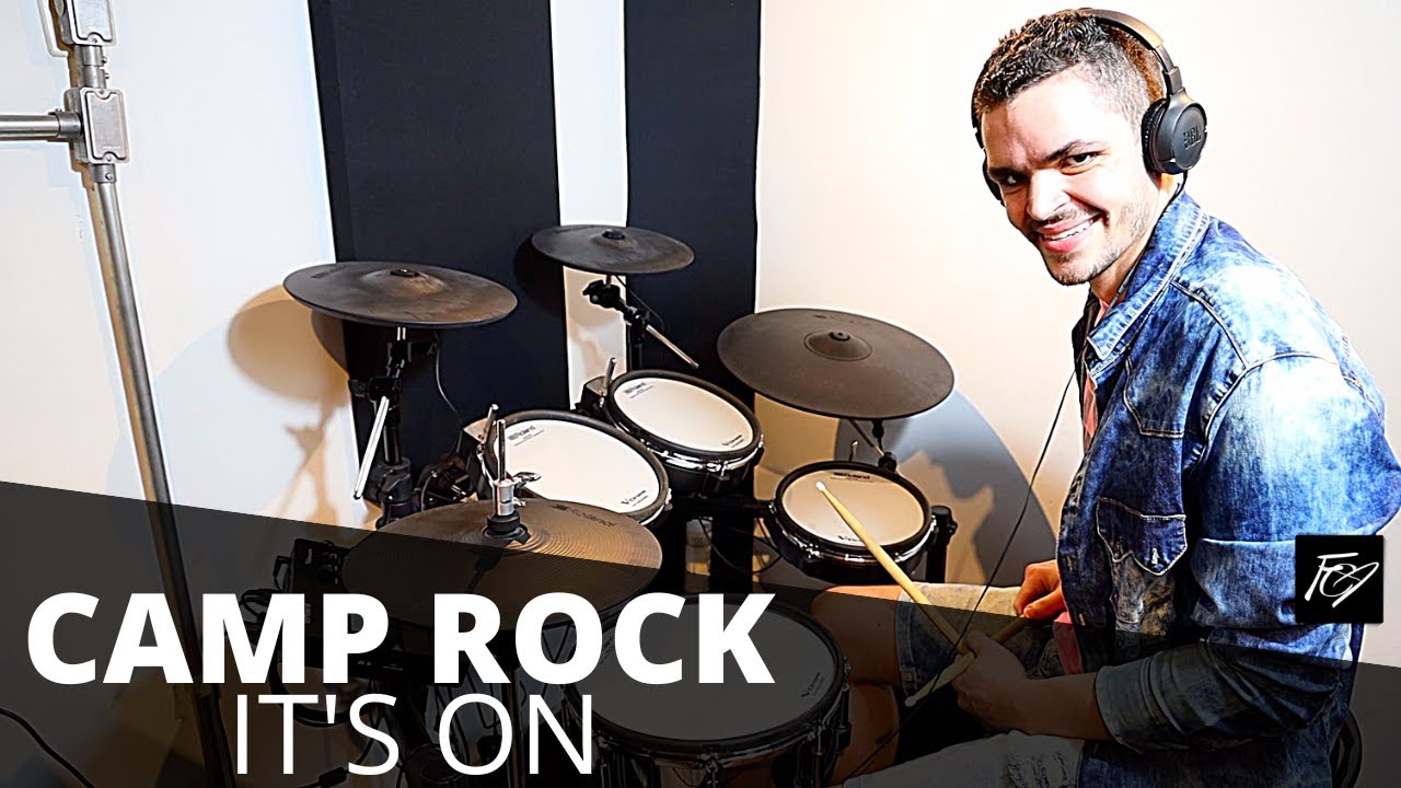 CAMP ROCK - IT'S ON (DRUM COVER)