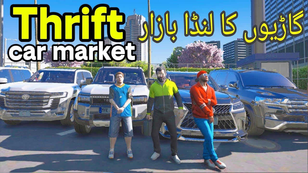 Thrift car market | Carborator | Gta 5 Real Life Mods
