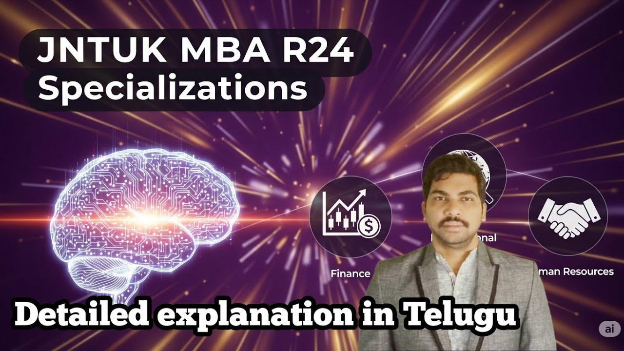 JNTUK MBA R24 Regulations | Specialisation Details, Course Structure & Career Tips