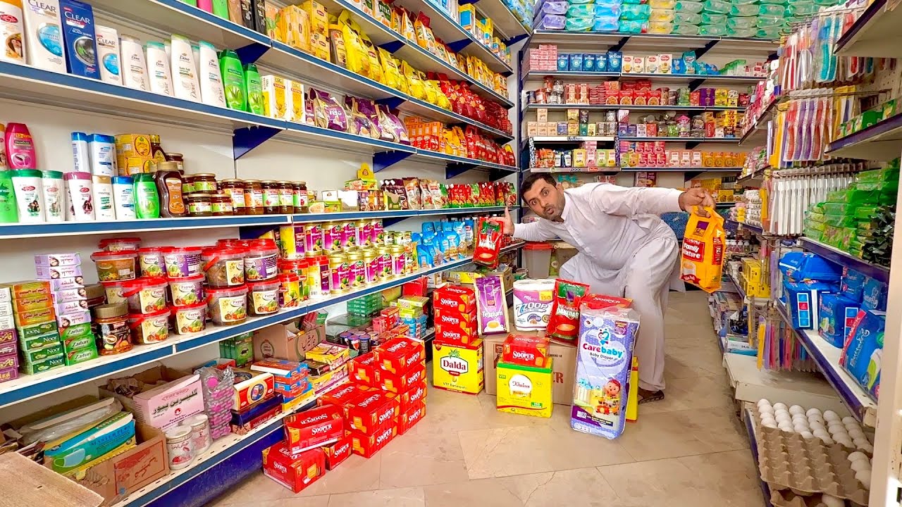 ASMR 20 minutes grocery shopping in super store 