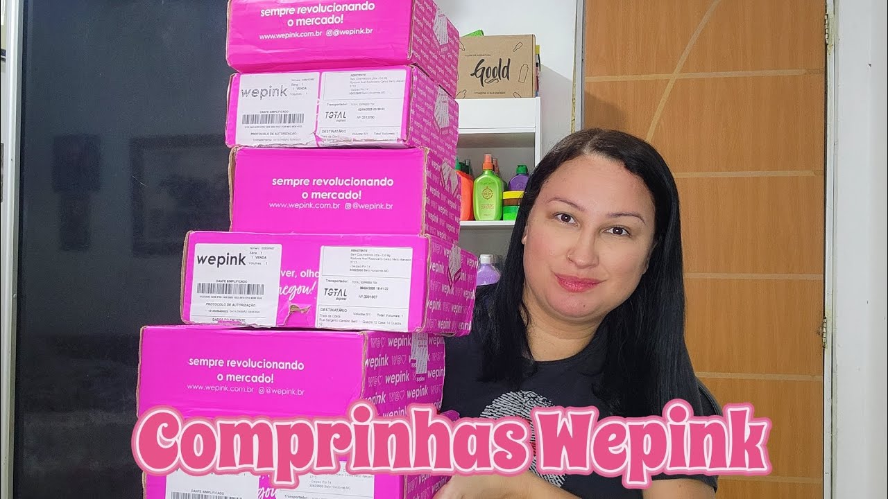 Muitas comprinhas Wepink