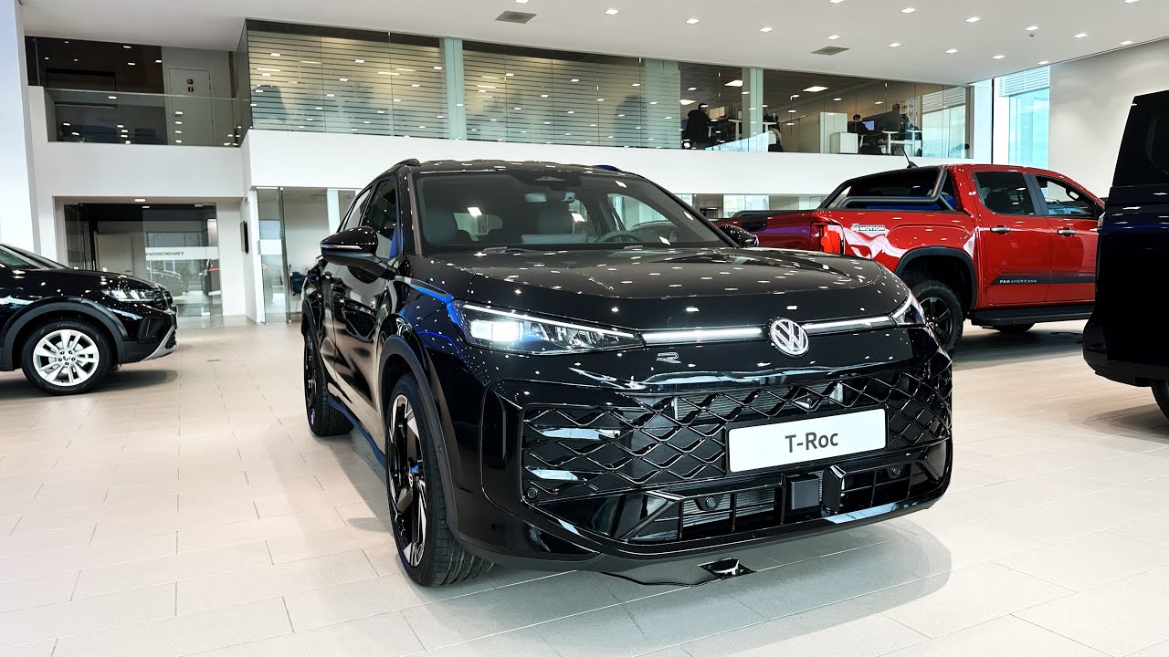 Новый Volkswagen T-Roc R-Line 2026 года. Полный обзор интерьера и экстерьера.