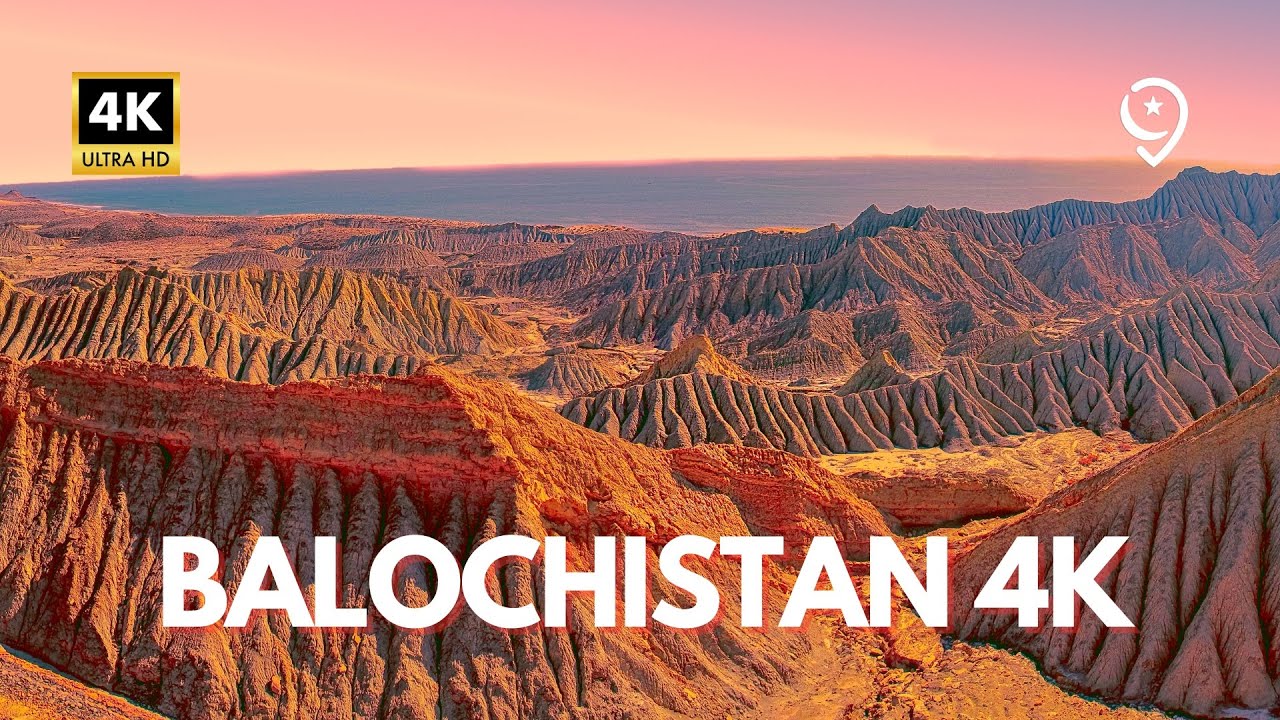 Balochistan Pakistan 4K | Scenic Beauty of Hingol National Park, Kund Malir & Gwadar