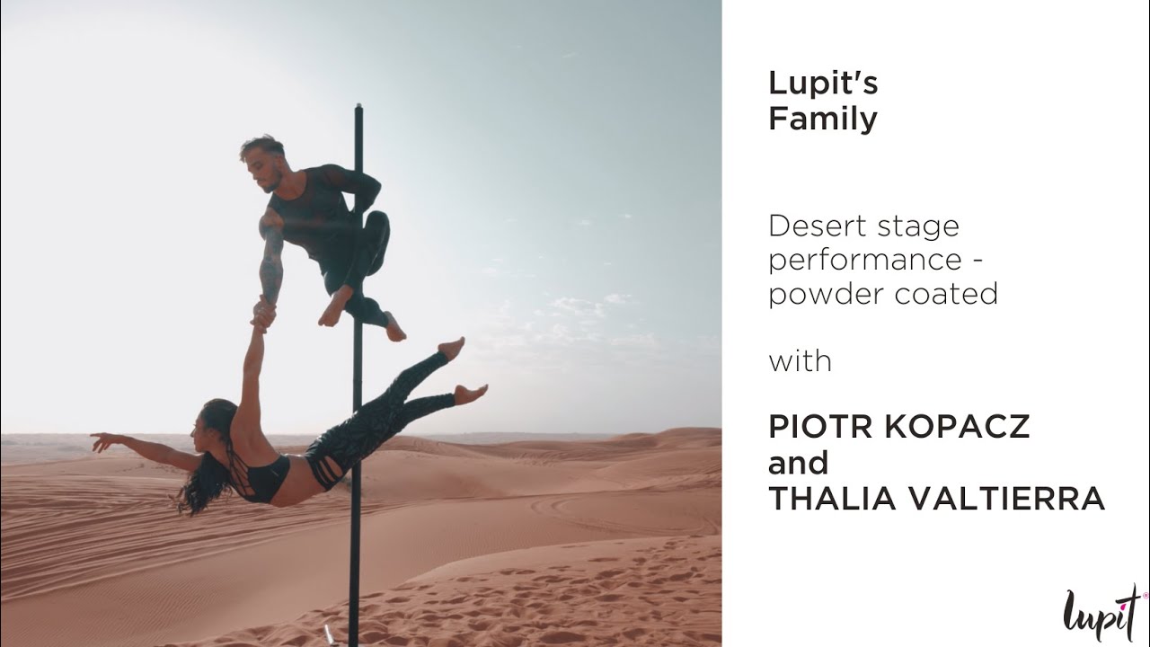 LUPIT'S Family - Desert stage performance with Piotr Kopacz and Thalía Valtierra