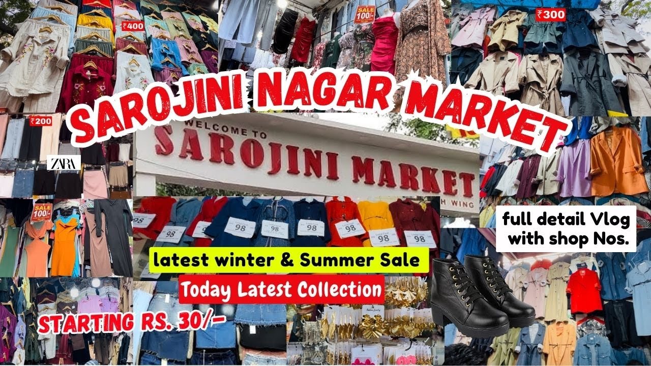 Sarojini Nagar Market Delhi✨Latest Collection with Shop Number | Sarojini Nagar Market Haul