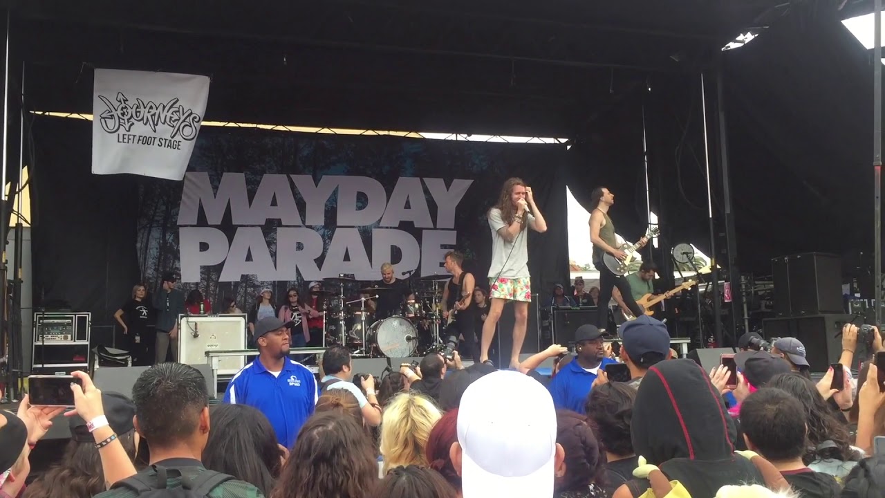 Mayday Parade - It's Hard To Be Religious... - Vans Warped Tour - Ventura, CA 6/24/18