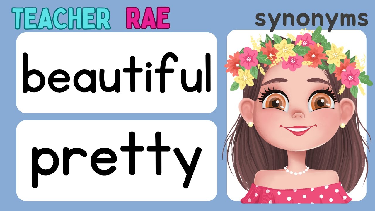 Words with the Same Meaning || SYNONYMS || kindergarten || Grade 1 || vocabulary builder
