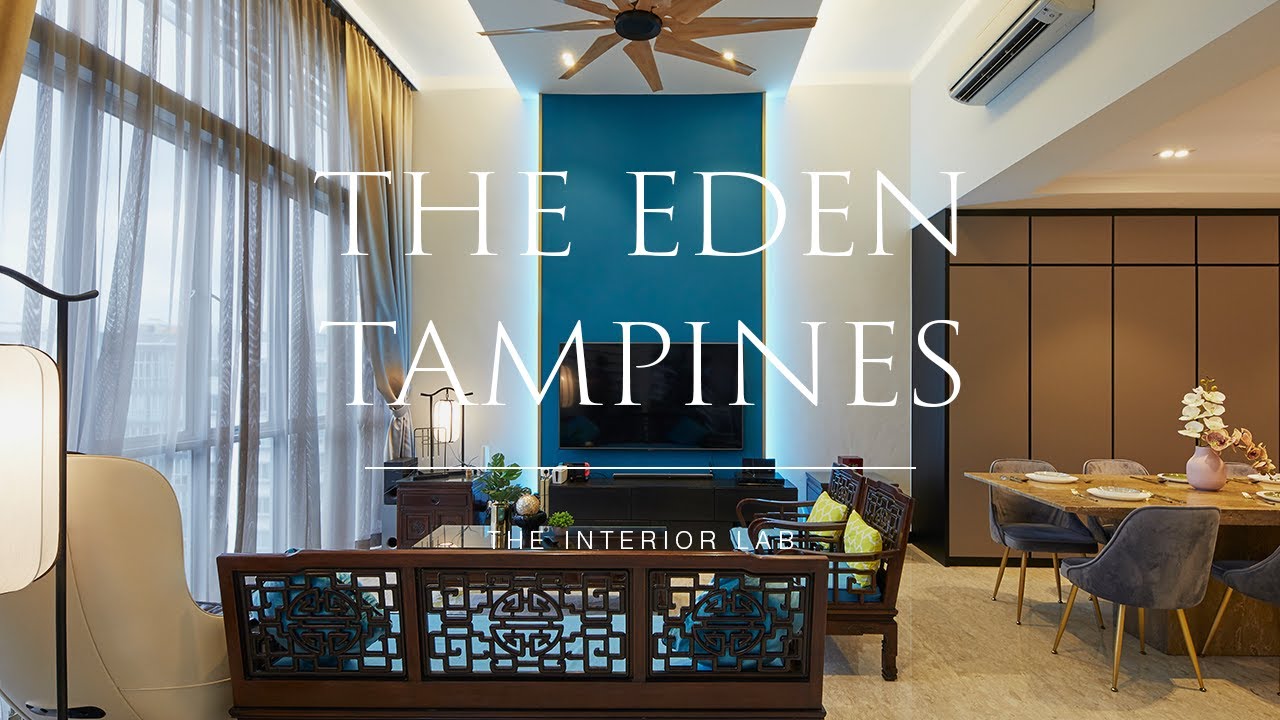 Home Tour | Modern Chinoiserie 4-RM Duplex Penthouse | The Eden @ Tampines