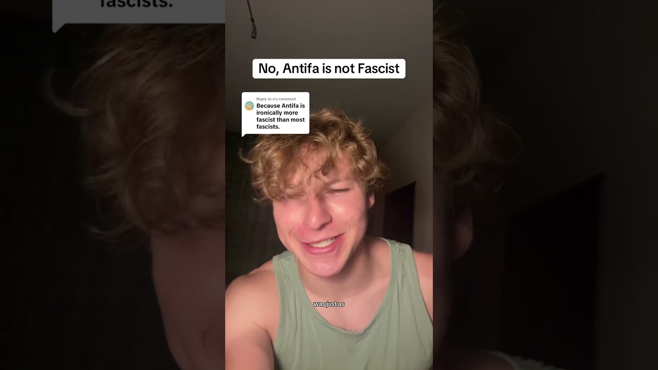 no this is hilariously wrong, anti fascists are not more fascists than fascists