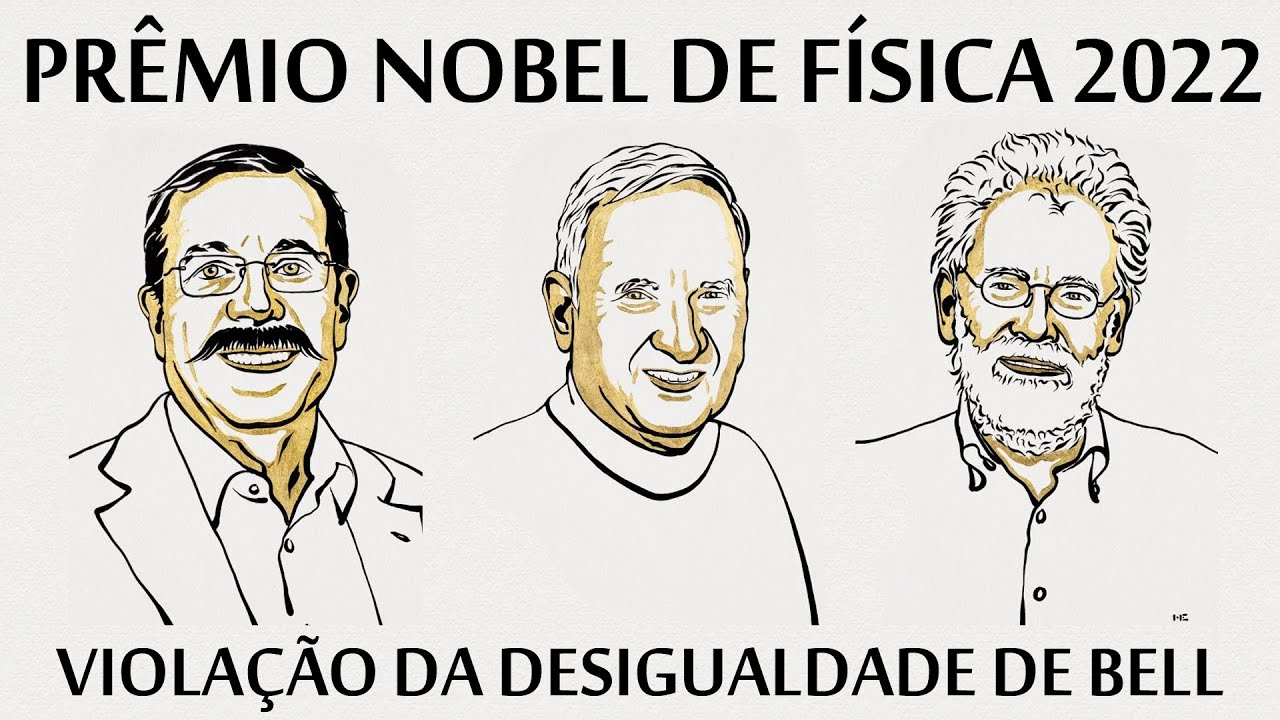 PRÊMIO NOBEL DE FÍSICA 2022 - VIOLAÇÃO DA DESIGUALDADE DE BELL (#UaiFísica 108)