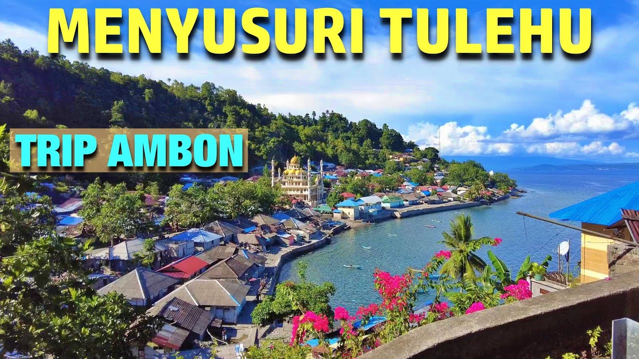 MENYUSURI JALAN TEPI PANTAI PULAU AMBON 🌊TRIP AMBON (TULEHU-NATSEPA)