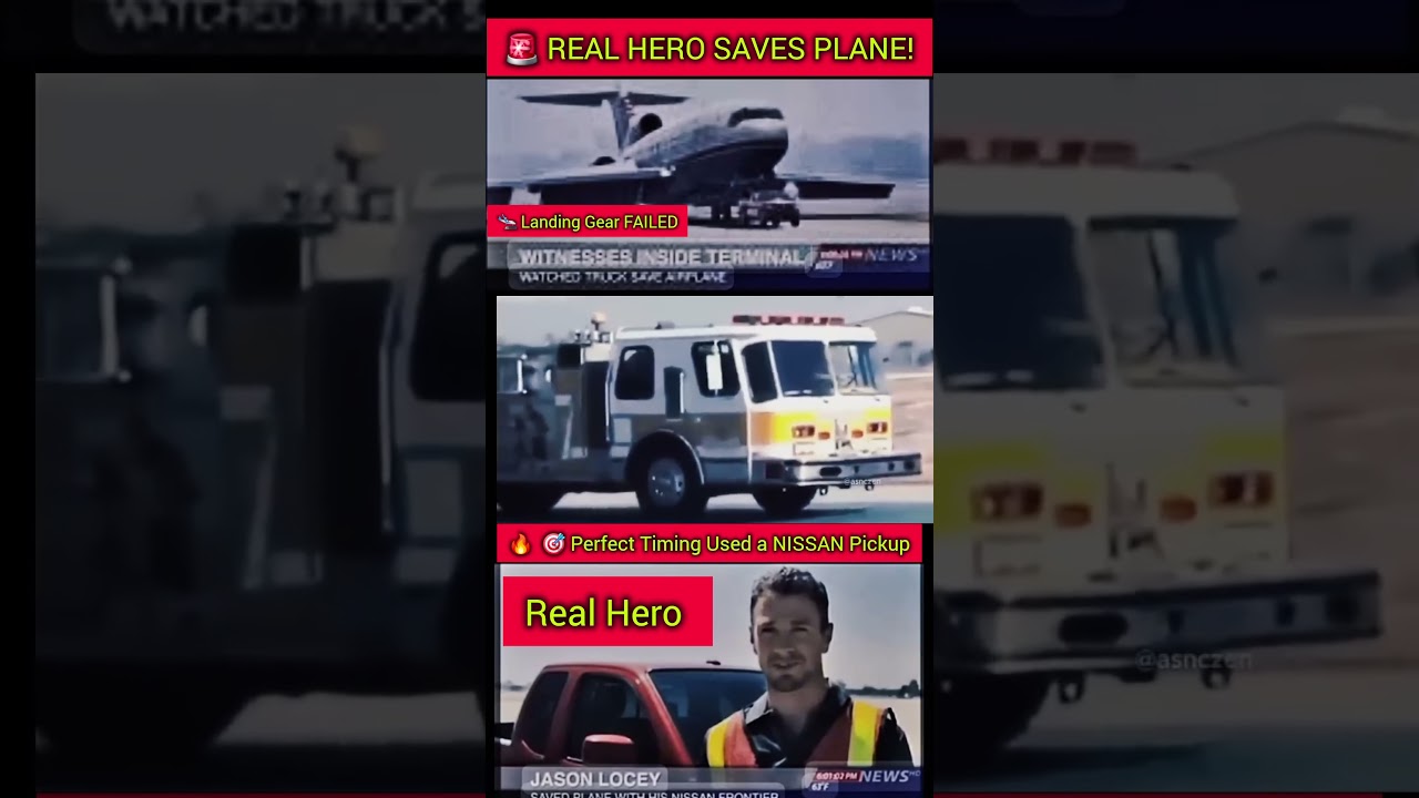 Jason Locey Saves Plane from Crash Using Nissan Pickup &ndash; Real Heroic Landing!