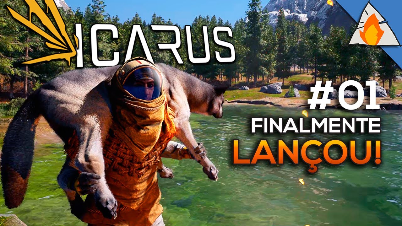 DIA 1: PROBLEMAS COM A TEMPESTADE 🌩 ICARUS 1.0 GAMEPLAY PT-BR | EP.01