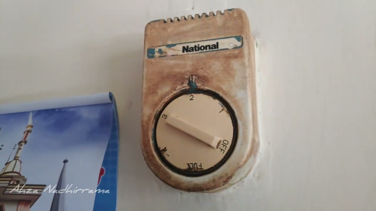 Menghidupkan Satu Kipas Angin National Warna Biru - Ceiling Fan
