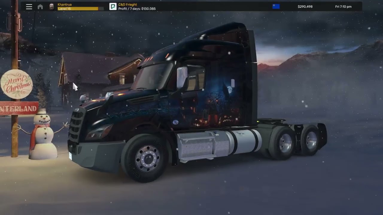 A.T.S... Khantrua in his rig, lade back deliveries. Let's ride and chat