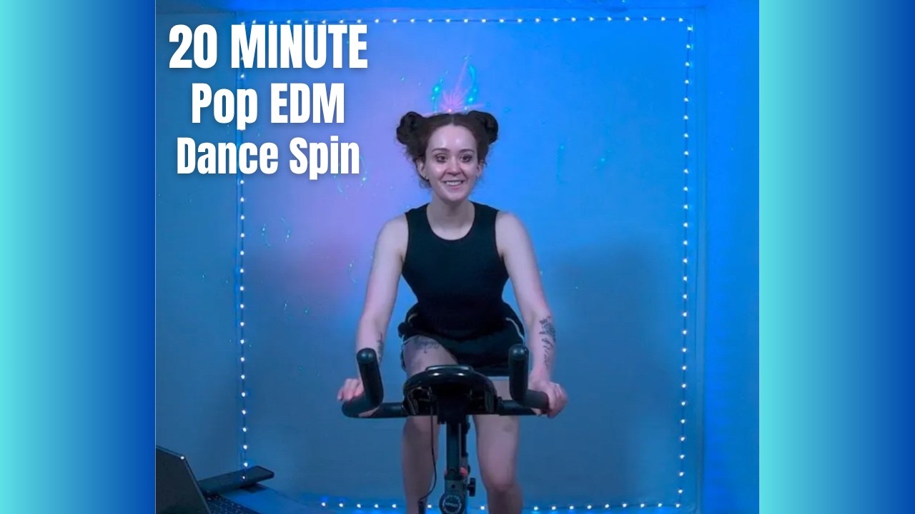20 Minute Dance Cycling Workout | Pop EDM Ride | #3