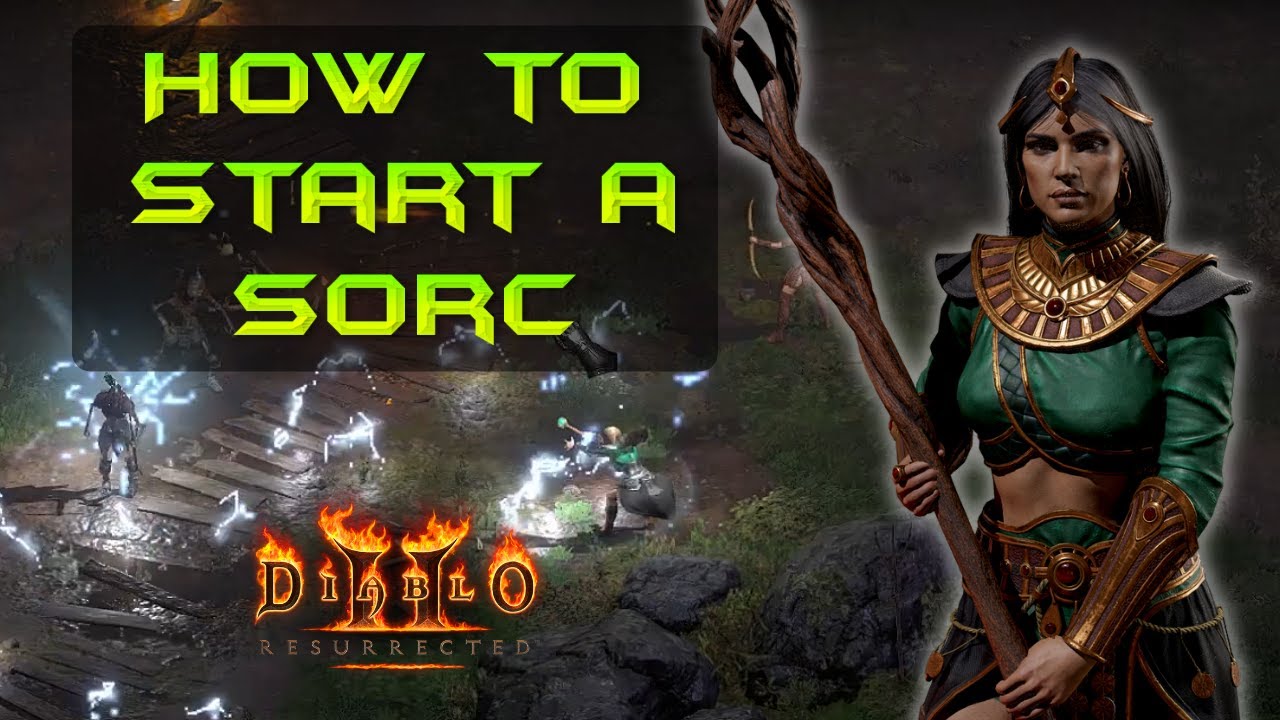 Diablo 2 Resurrected - Early Game Sorc Build Guide, Sweet Phil