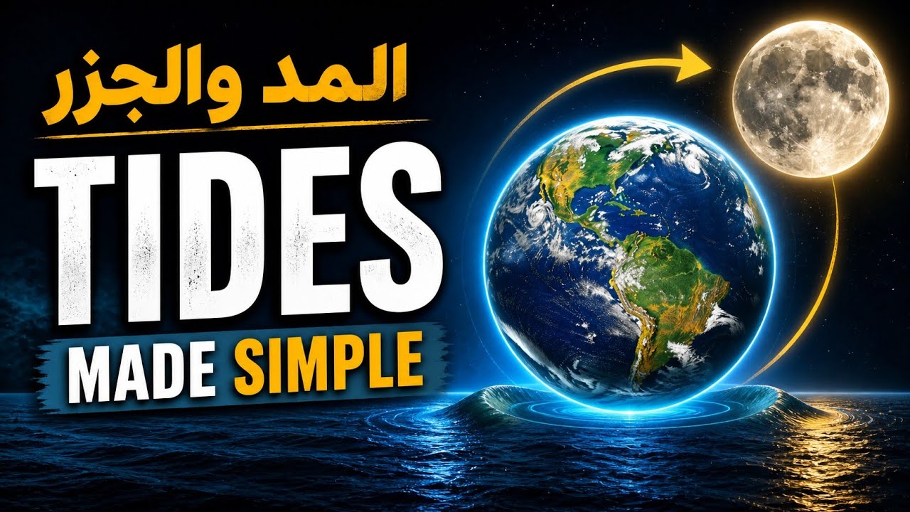 المد والجزر ببساطة ـ tides maps simple