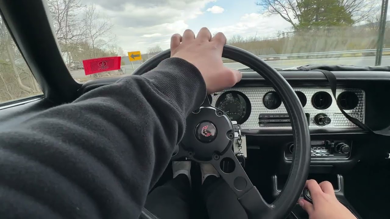 1979 Pontiac Firebird Driving Video