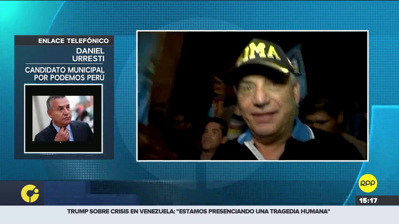 Daniel Urresti y Ricardo Belmont se encontraron en el Centro de Lima 2/2
