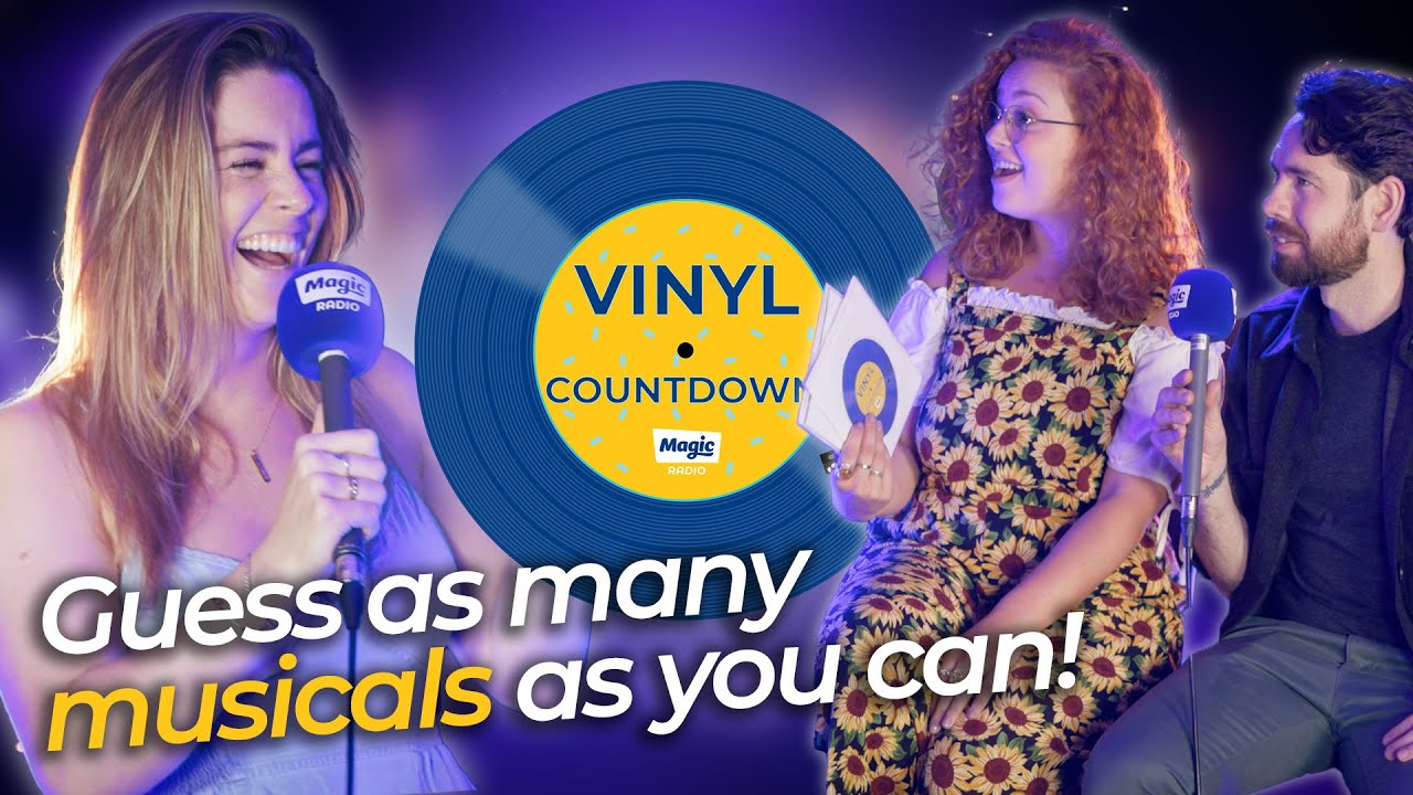 How many musicals can Lucie Jones guess with Carrie Hope Fletcher & Ricky Allan | Vinyl Countdown.