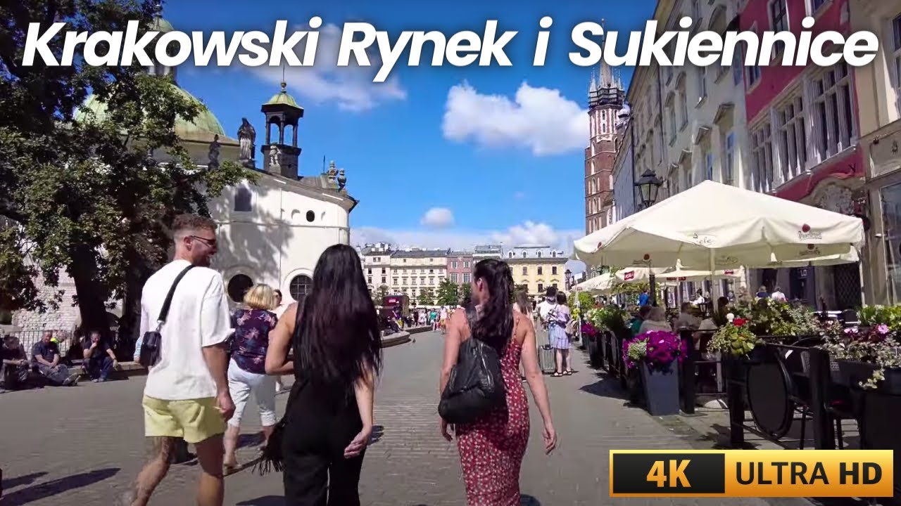 Zwiedzam Rynek Główny i Sukiennice w Krakowie