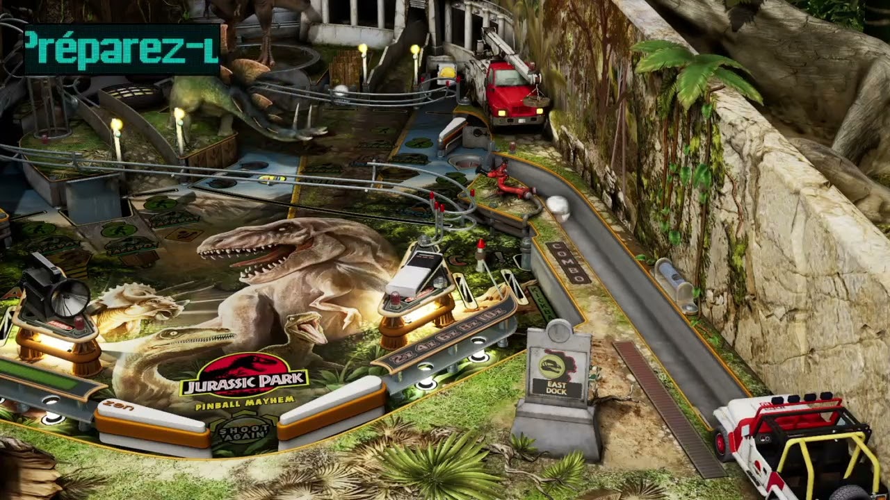 Pinball FX - Jurassic Park Mayhem - 1er essai - PS4