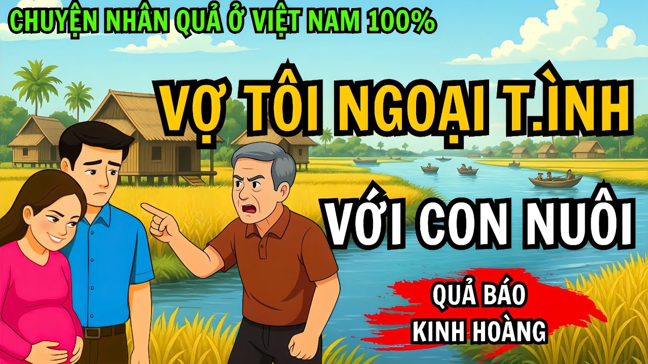 Chuyện Nhân Quả 100% Vợ Tôi Ngoại T.ình Với Đứa Con Nuôi, Nhận Ngay Quả Báo Kinh Hoàng!