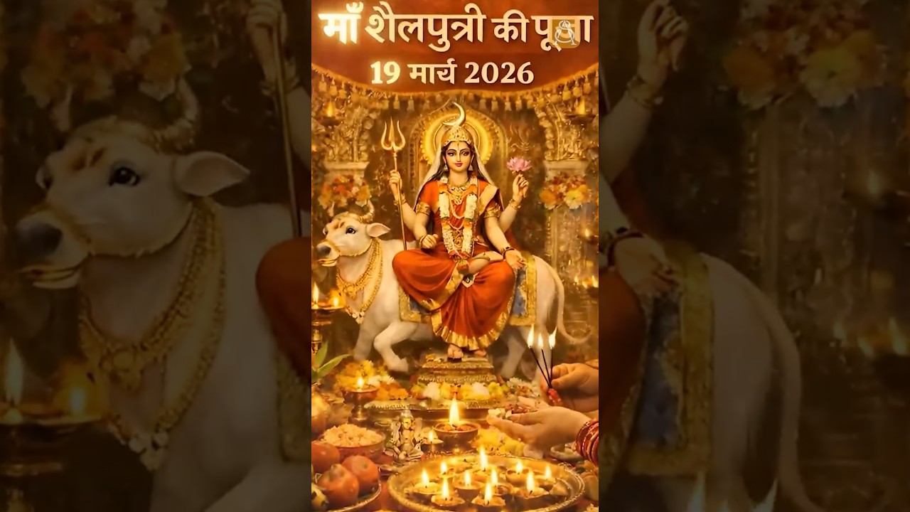 Navratri Day 1: Puja Rituals and Significance of Maa Shailputri | Navratri 2026 Astroscience