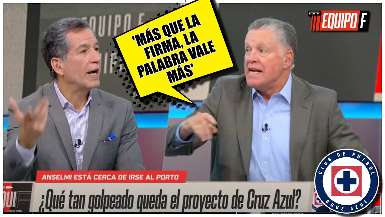 Peláez FÚRICO por maneras en que saldría ANSELMI de CRUZ AZUL: Da la cara a aficionados | Equipo F
