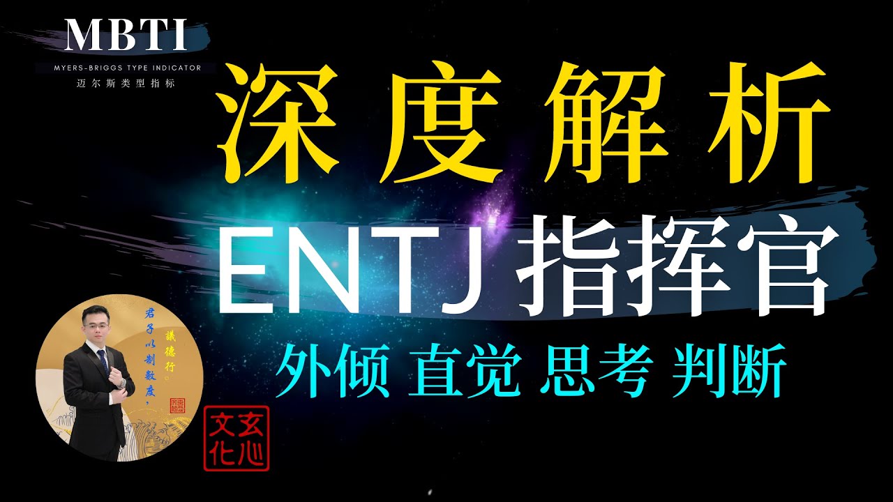 ENTJ 指挥官 (外倾 直觉 思考 判断) 一切顺利，因为我一手掌握。