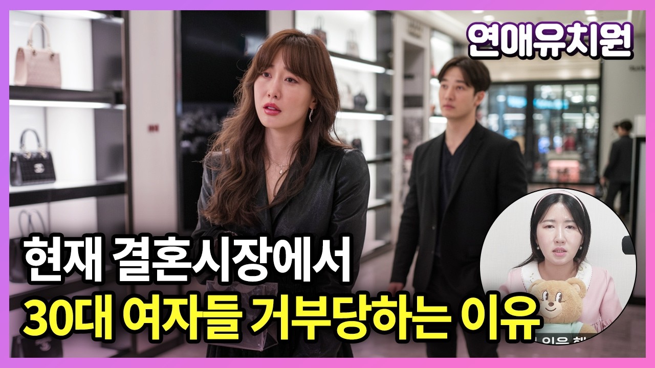 현재 결혼시장에서 30대 남녀 갈라지는 이유