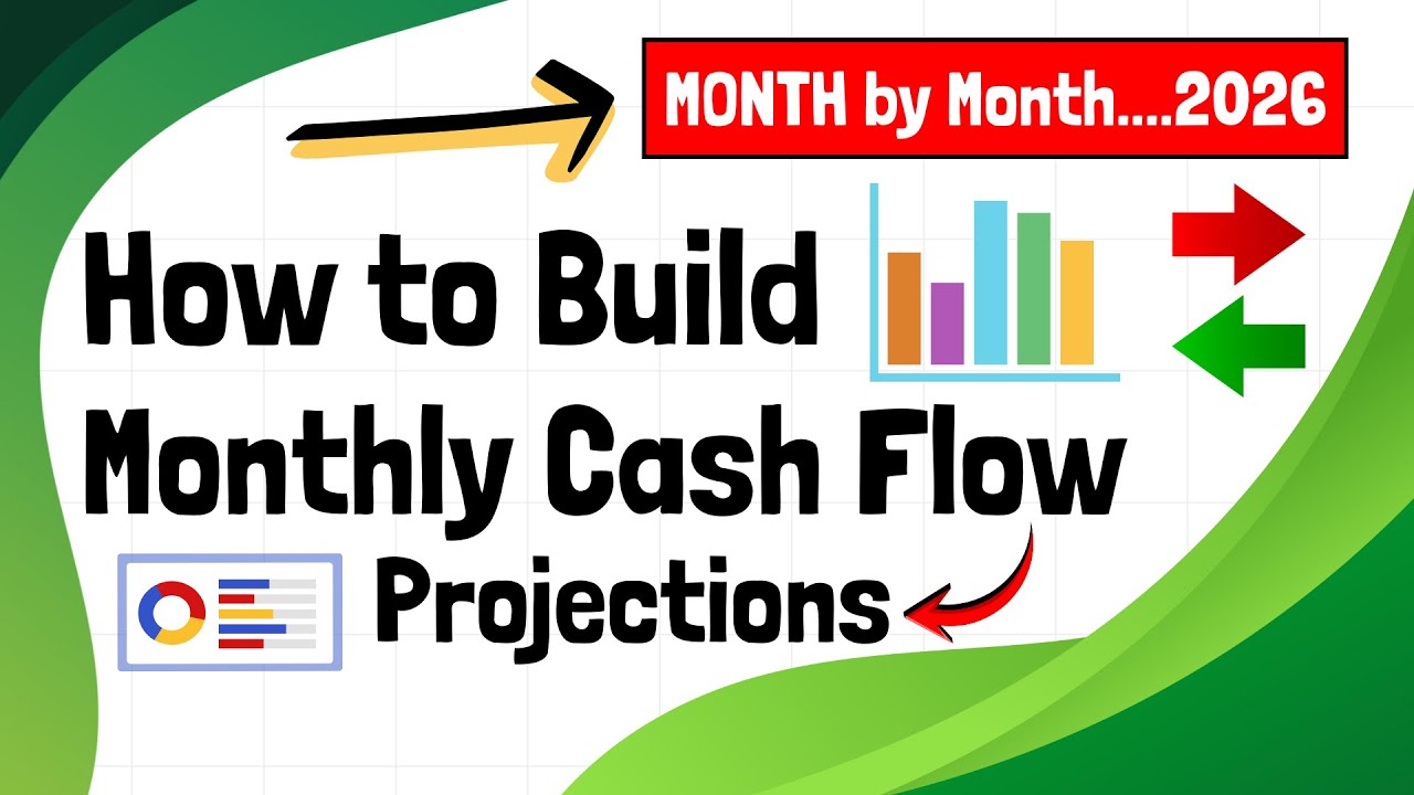 How to Build a Monthly Cash Flow Projection Step by Step