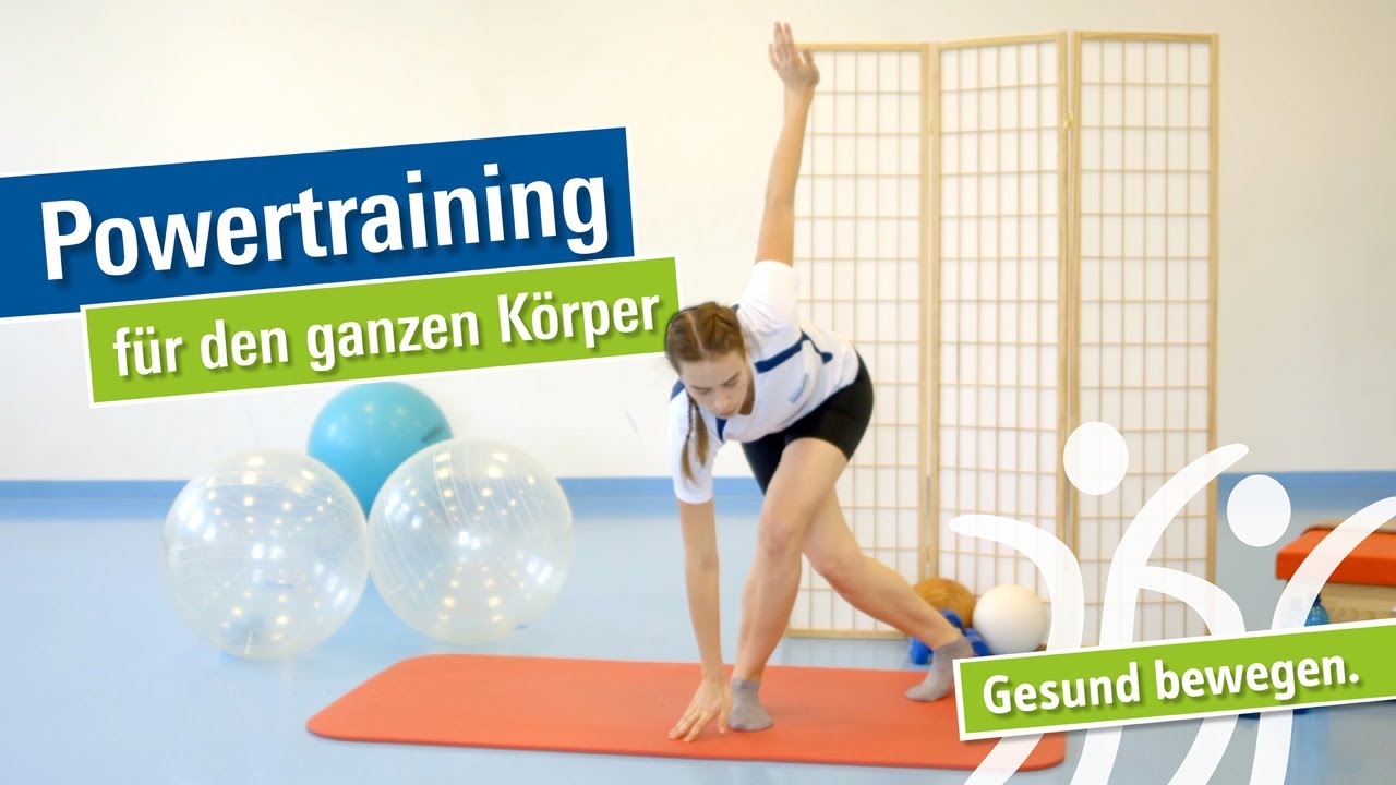 Powertraining f&uuml;r den ganzen K&ouml;rper | 45 min | ohne Ger&auml;te | f&uuml;r Fortgeschrittene