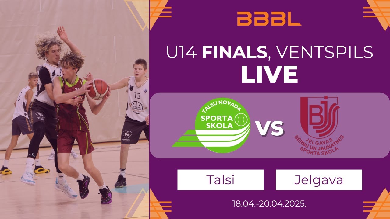 Talsi 2011 vs Jelgavas BJSS 2011 | BBBL Boys U14 Final Stage | Group Phase