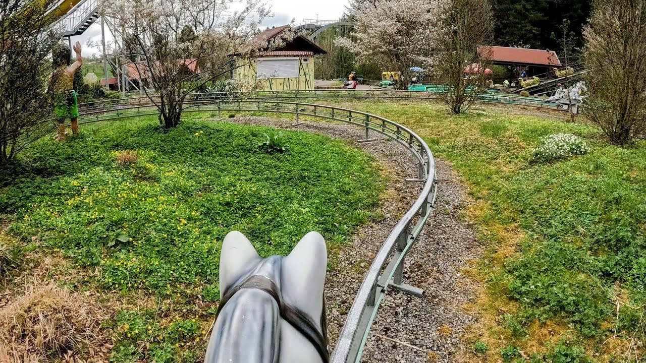Pferdereitbahn ( Onride / POV ) [ Schwaben Park Kaisersbach 2025 ]