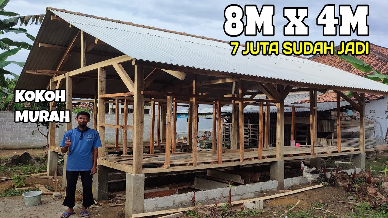 Kandang Impian untuk pemula, 7 juta (8 M x 4 M)