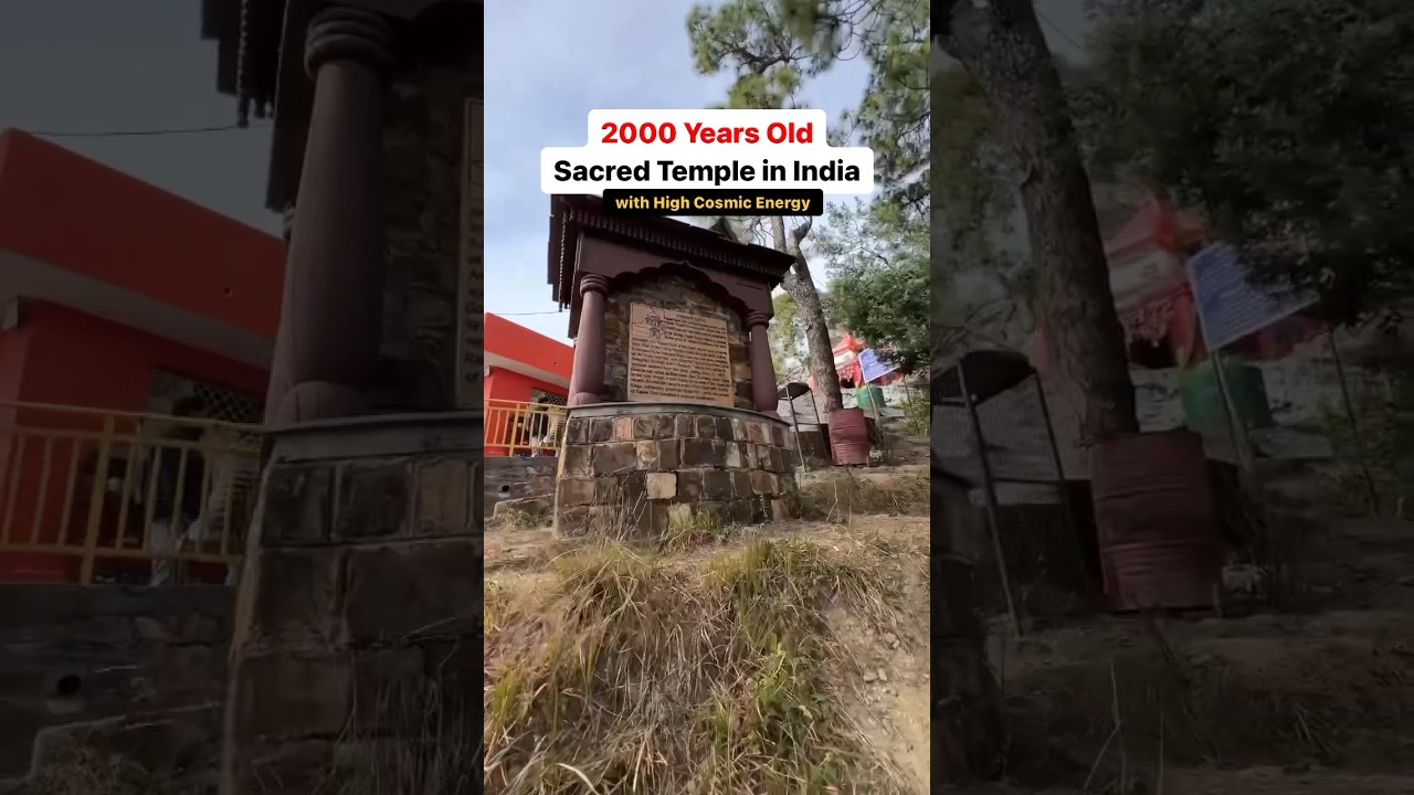 2000 Years Old Temple in Almora, where Swami Vivekanand did Meditation #india #hindu