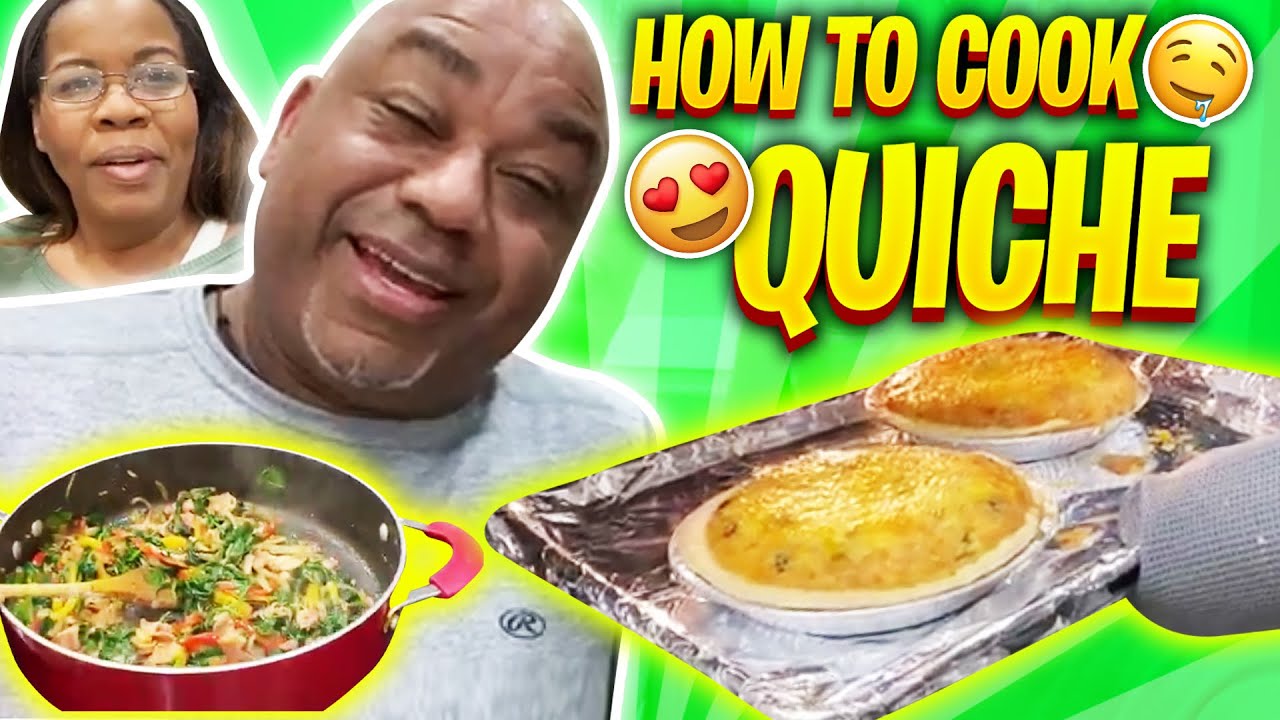 🇨🇦Easy Spinach Quiche Recipe| Nino and Lo👨🏾‍🍳👩🏽‍🌾