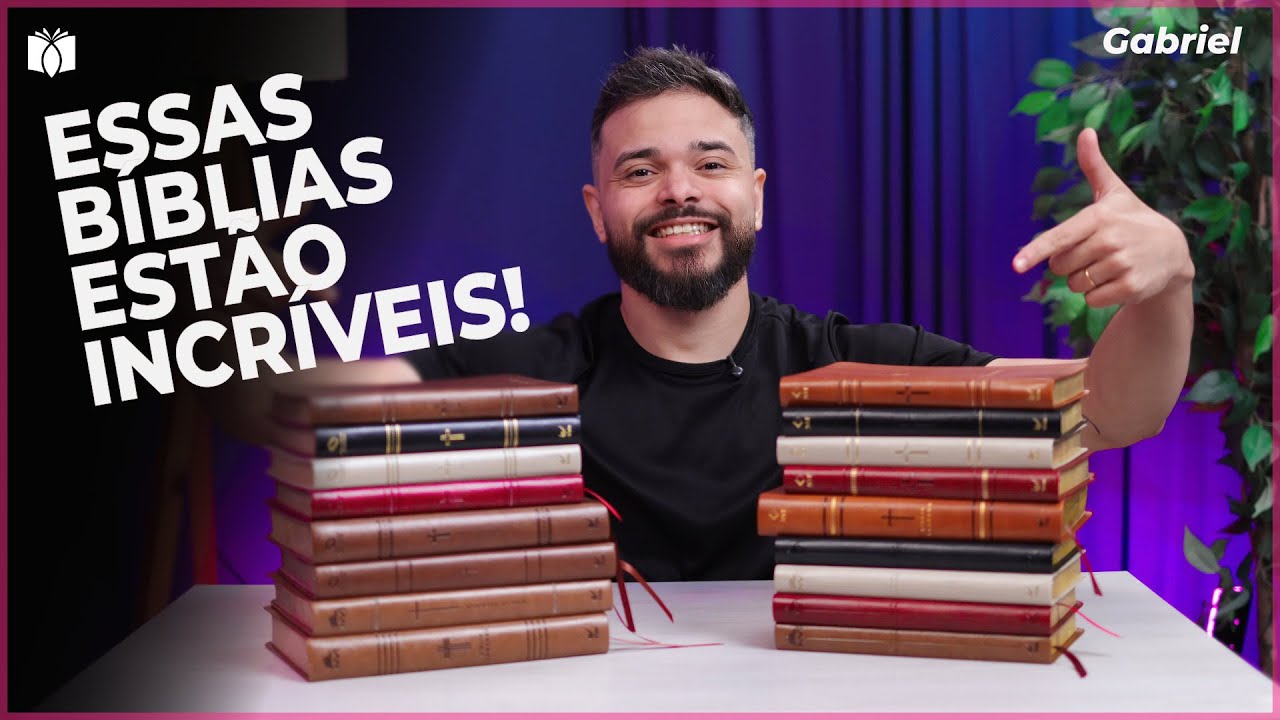 A coleção de Bíblias mais linda que já chegou na Plenitude!