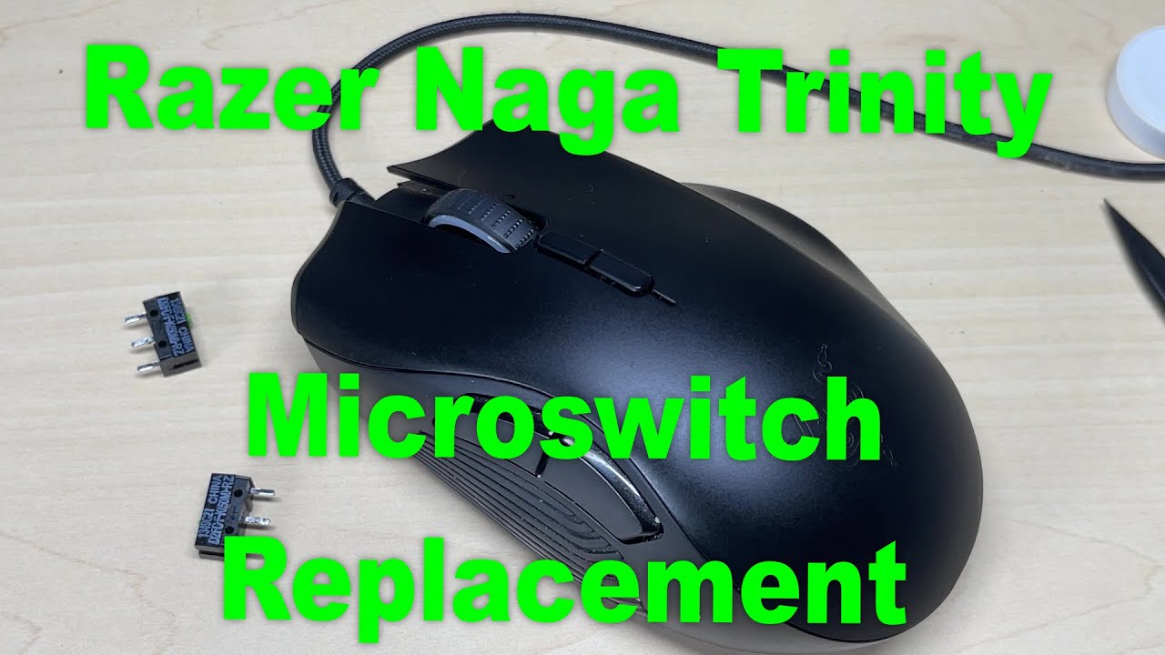 EP 082 - How to replace the Razer Naga Trinity Microswitch