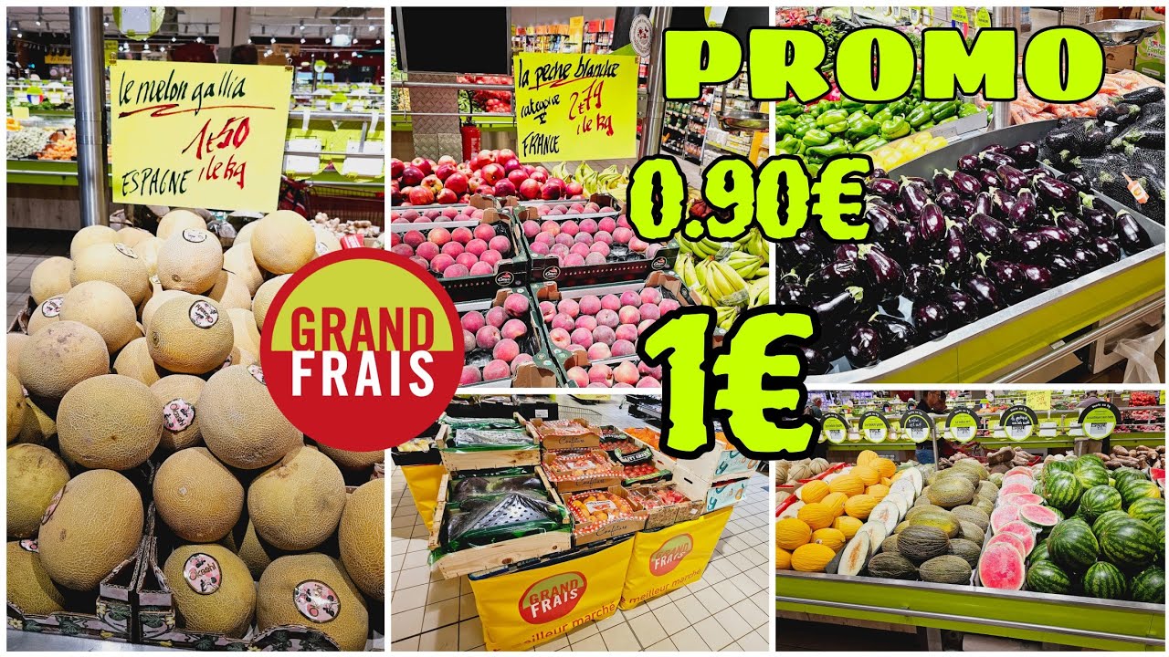 🚨GRAND FRAIS PROMO FRUITS & LÉGUMES #grandfrais #promograndfrais #promotion #promo #légumes #fruits