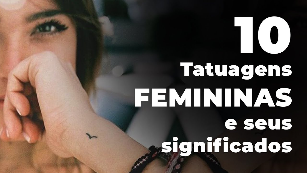 10 Tatuagens Femininas e Seus Significados - Tattoo flor de lírio Buda triscle passarinhos e outros