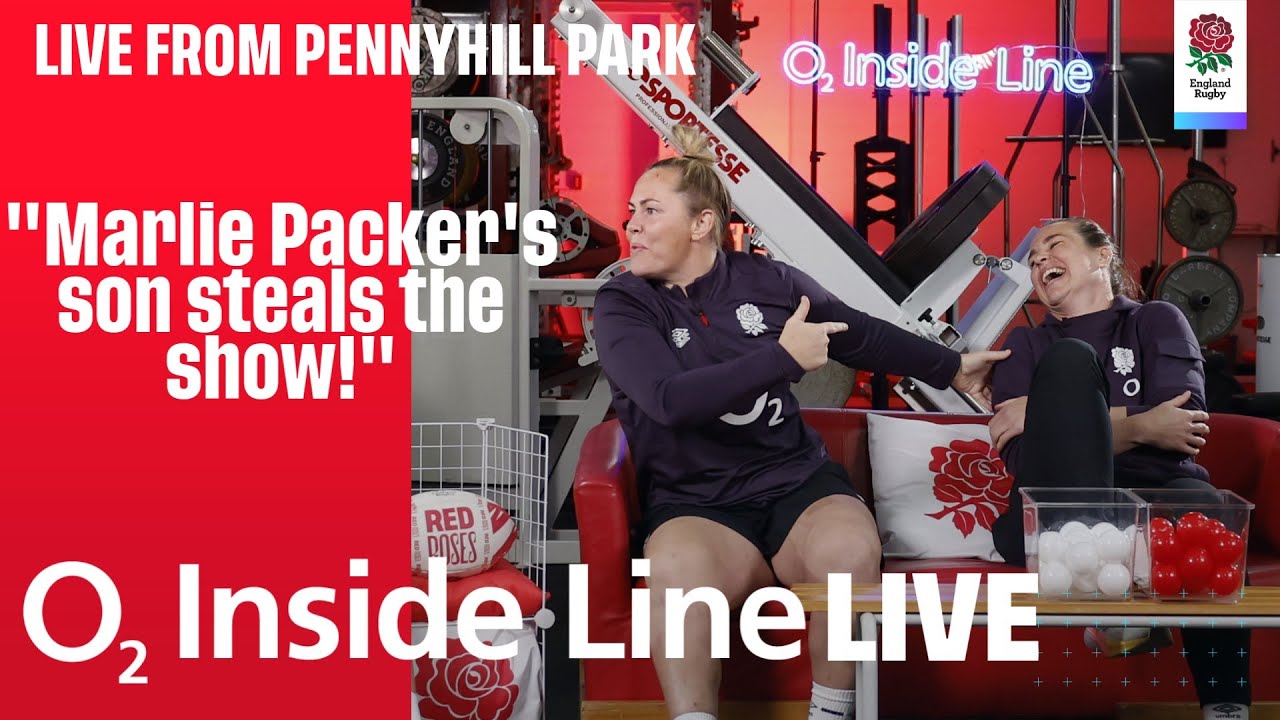 Anthems, old photos & awkward lifts 😬 | Mo Hunt, Emily Scarratt, Marlie Packer | O2 Inside Line Live