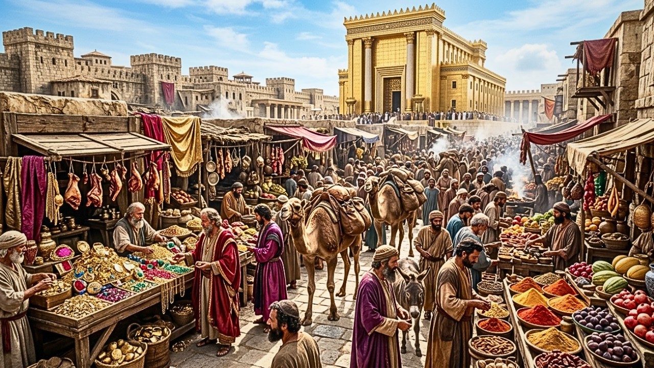 Com'era la Vita Durante l'Età dell'Oro di Israele — Il Regno di Salomone