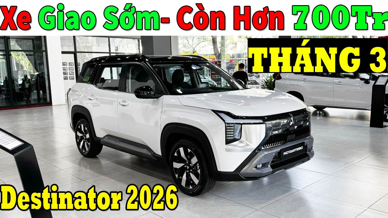 ✅Giá Xe Khuyến Mại Destinator Tháng 3 Còn Hơn 700Tr, 7 Chỗ Ăn Khách| Lăn Bánh Destinator | Topcarvn